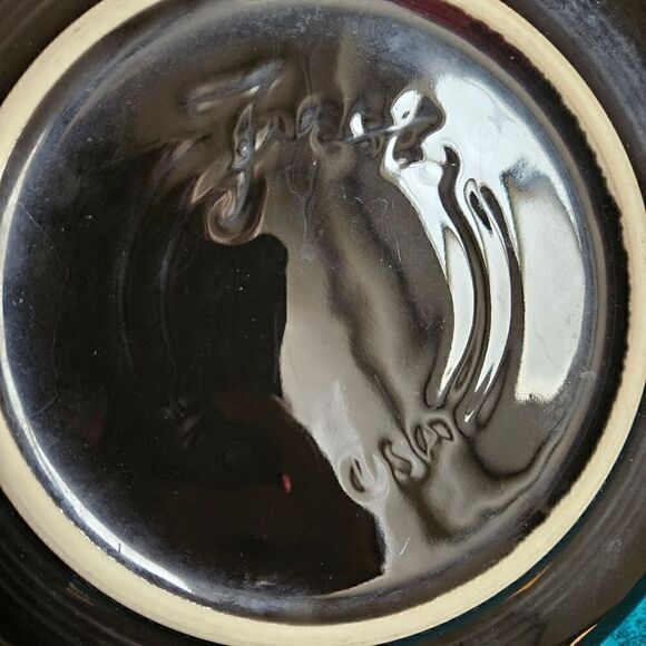 Fiesta large bowl in black discontinued , NO BUNDLE - Picture 3 of 5